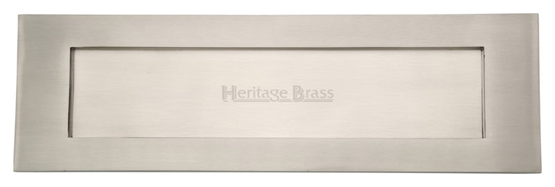 Satin Nickel Victorian Style Letter Plate