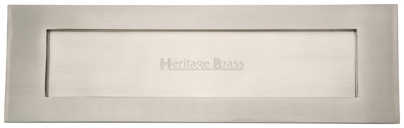 Satin Nickel Victorian Style Letter Plate