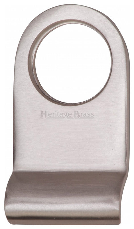Heritage Satin Nickel Cylinder Pull 84x45mm