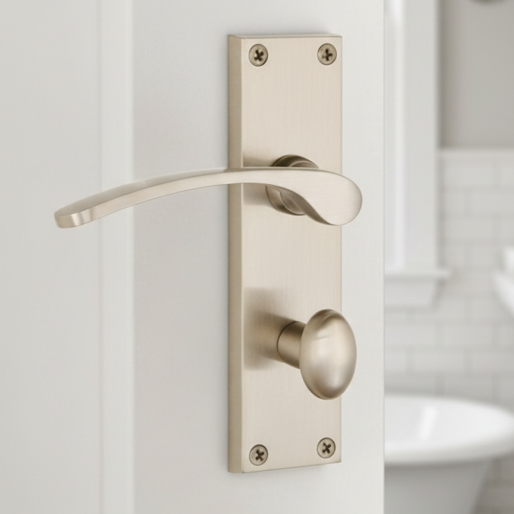 Heritage V4142 Satin Nickel Sophia Bathroom Handles