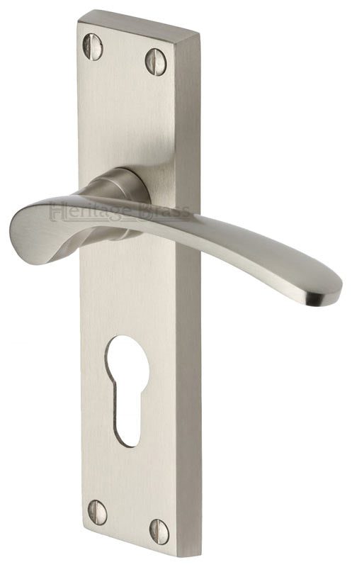 Heritage V4146 Satin Nickel Sophia Euro Profile Handles