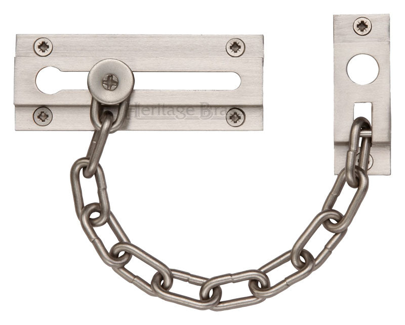 Heritage V1070 Satin Nickel Door Chain 90mm