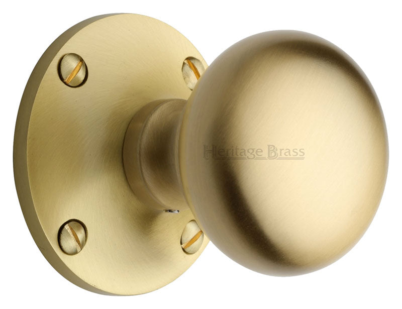 Heritage KEN980 Satin Brass Kensington Door Knobs