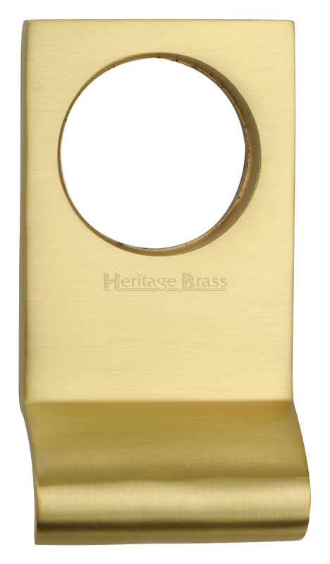 Heritage V933 Satin Brass Square Edge Cylinder Pull