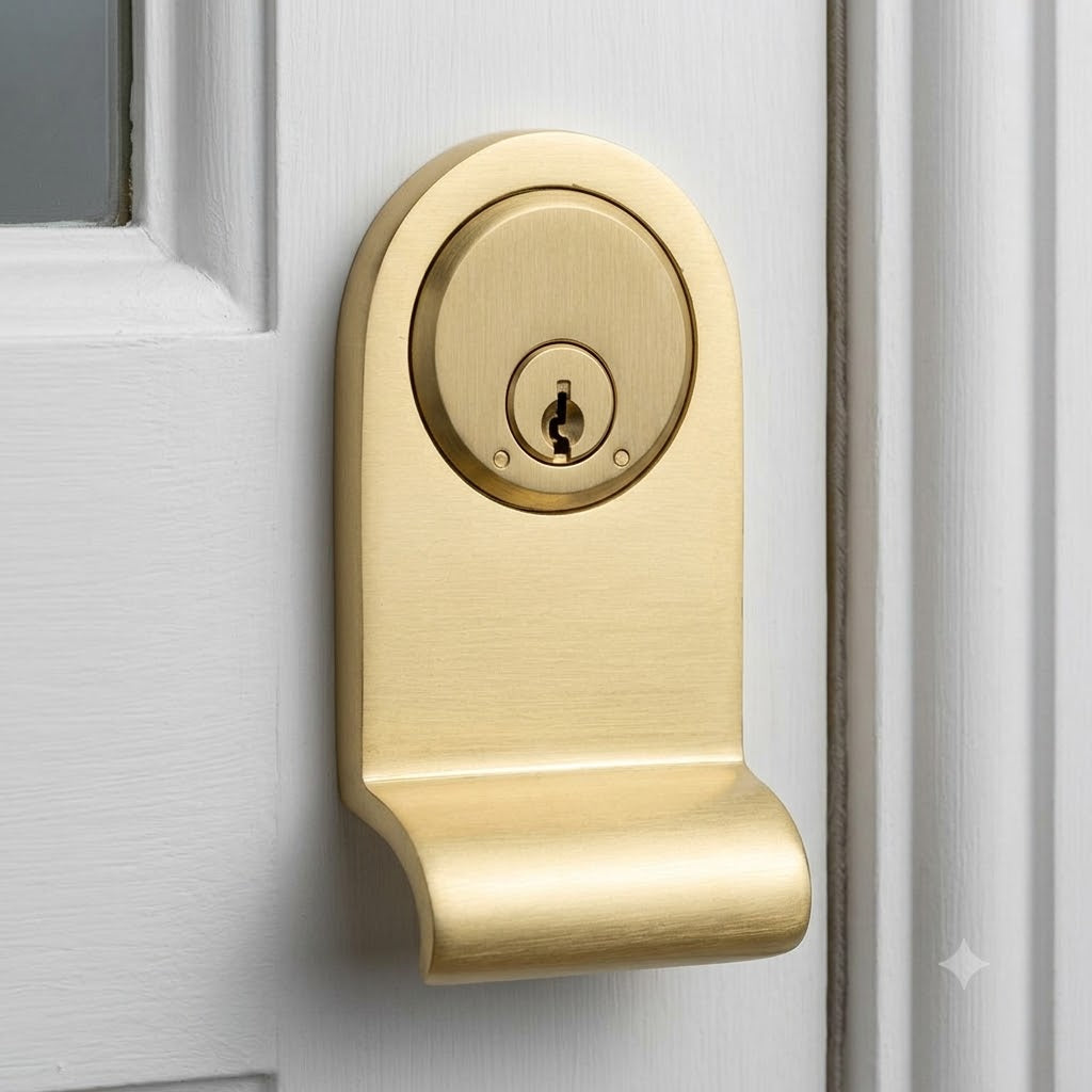 Heritage V930 Satin Brass Cylinder Pull