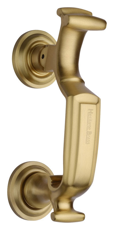 Heritage K1300 Satin Brass Doctor Knocker 192mm