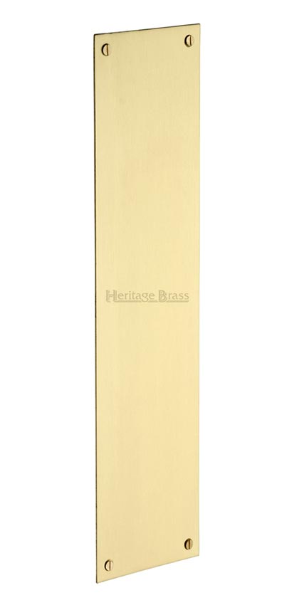 Heritage V740 Satin Brass Finger Plate 350x76mm