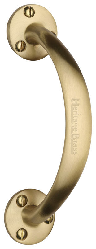 Heritage V1140 Satin Brass Bow Pull Handle 152mm