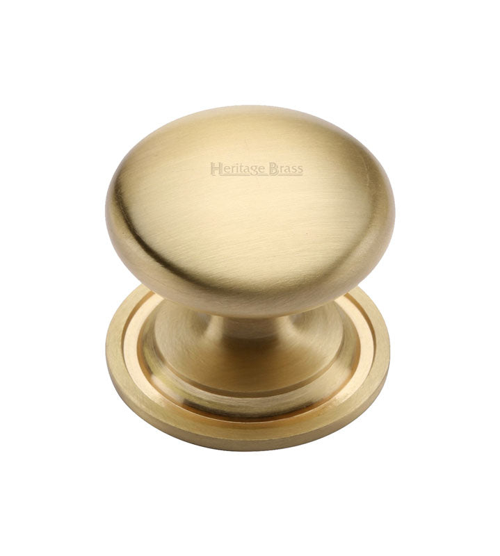 Heritage C2240 Satin Brass Round Cabinet Knob 25mm