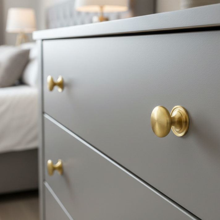 Heritage C2240 Satin Brass Round Cabinet Knob 32mm