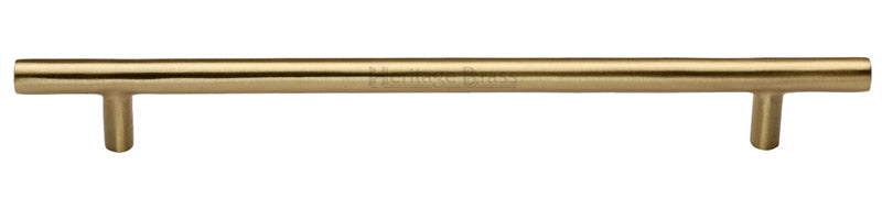 Heritage C0361 Satin Brass T-Bar Cabinet Handle 224mm