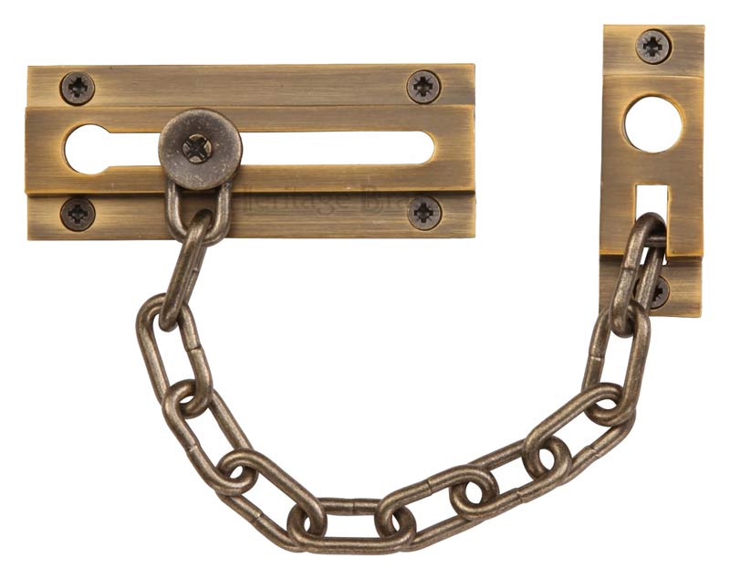 Heritage V1070 Antique Brass Door Chain