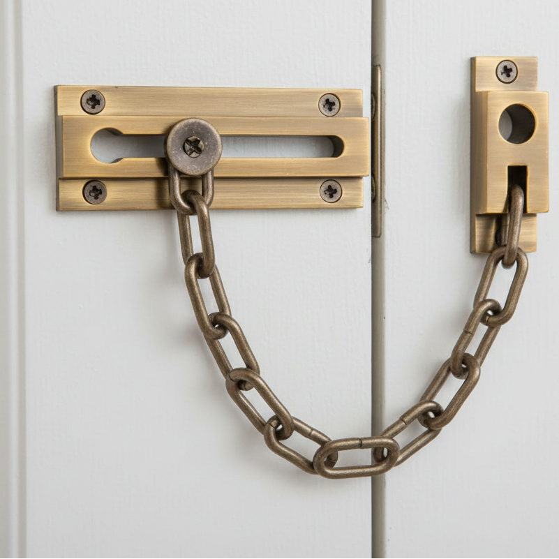 Heritage V1070 Antique Brass Door Chain