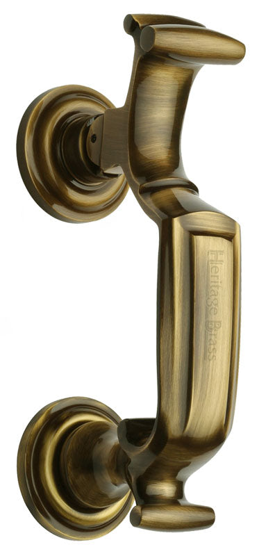 Heritage K1300 Antique Brass Doctor Knocker 192x43mm