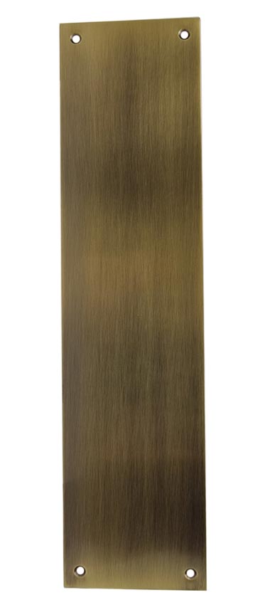 Heritage V740 Antique Brass Finger Plate 350x76mm