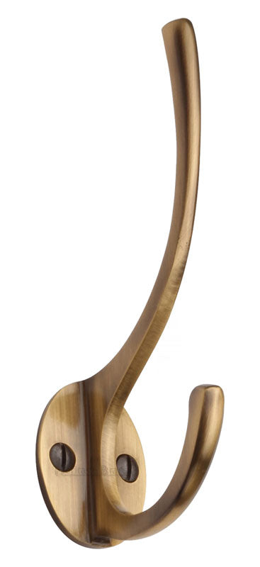 Heritage V1050 Antique Brass Hat & Coat Hook 130mm
