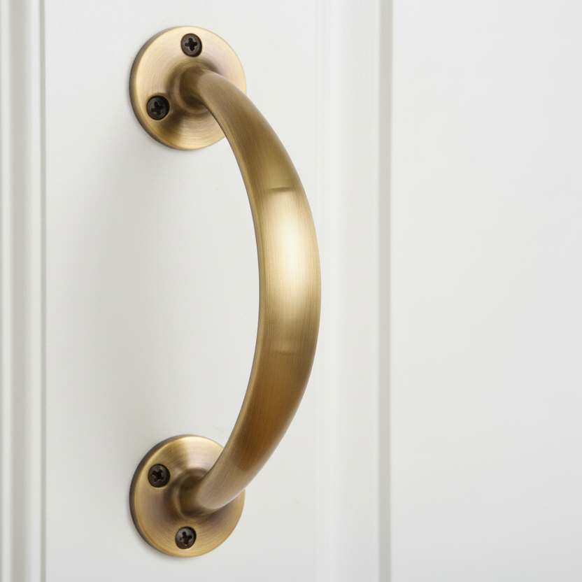 Heritage V1140 Antique Brass Bow Pull Handle 152mm