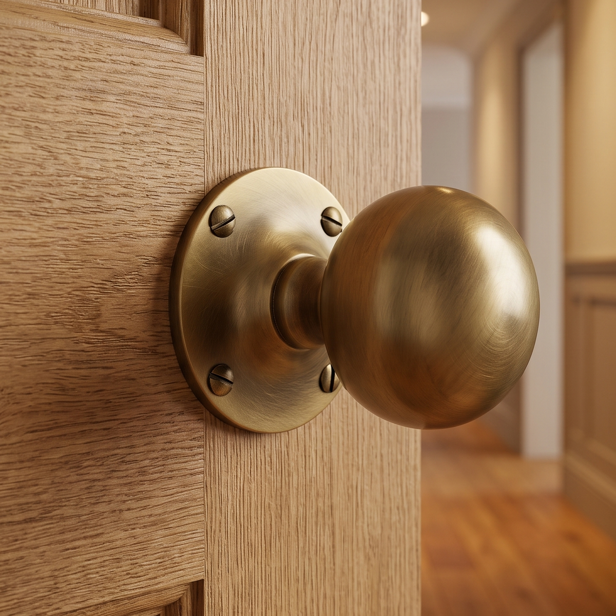 Heritage WES970 Antique Brass Westminster Mortice Knobs 64mm