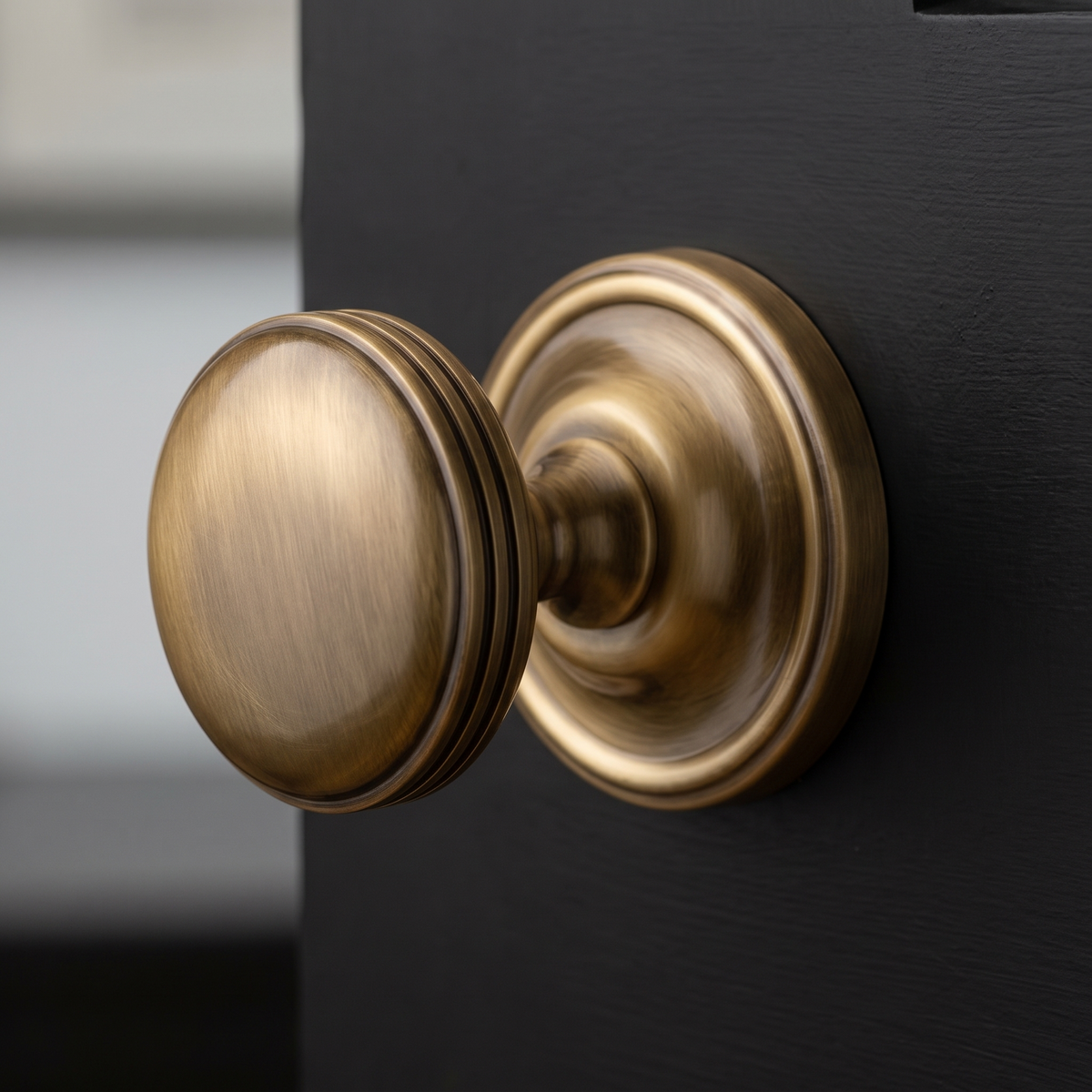 Heritage WHI6429 Antique Brass Whitehall Mortice Knobs 63mm