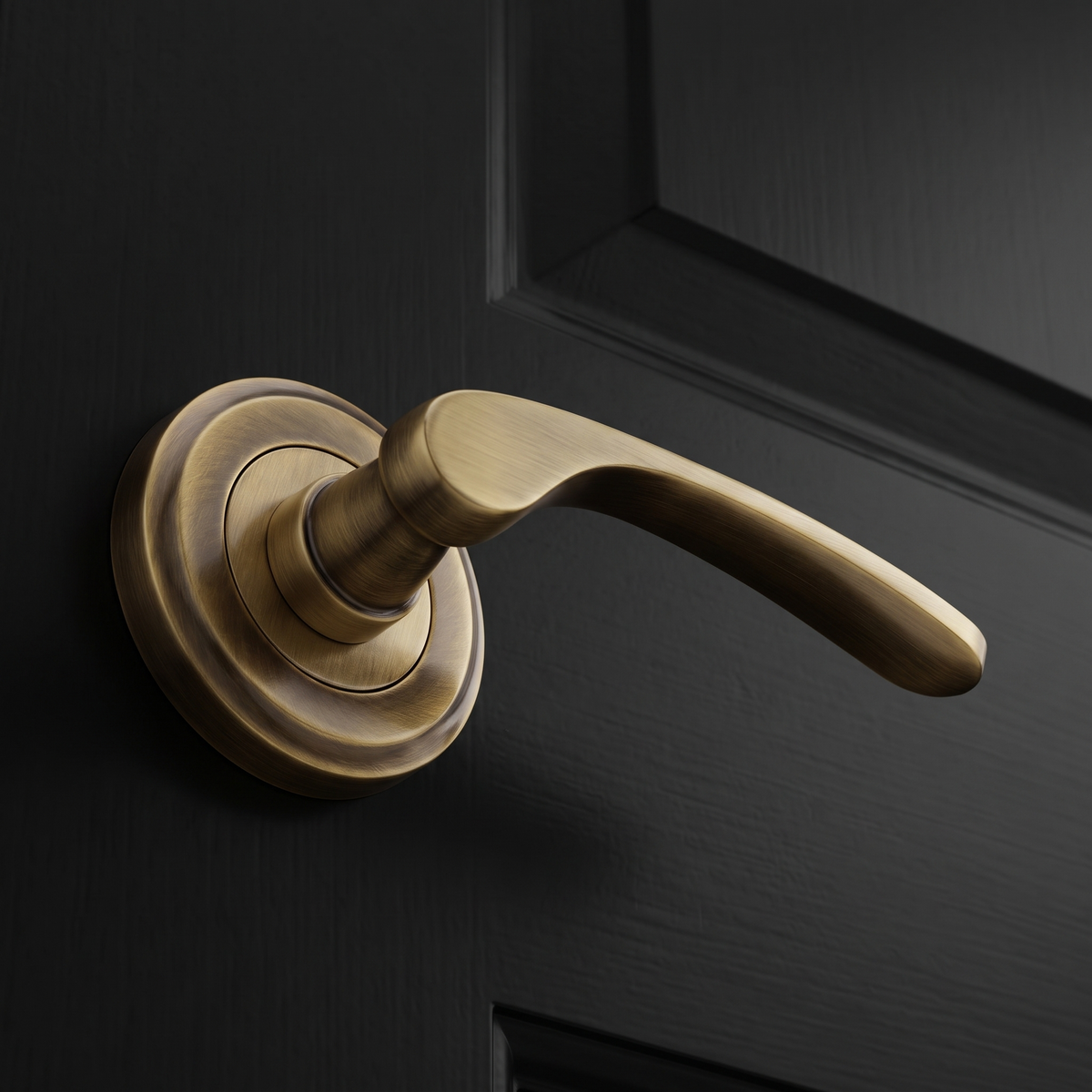 Heritage V1900 Antique Brass Sophia Lever On Rose