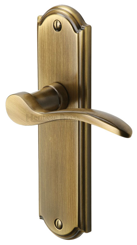 Heritage HOW1310 Antique Brass Howard Latch Handles