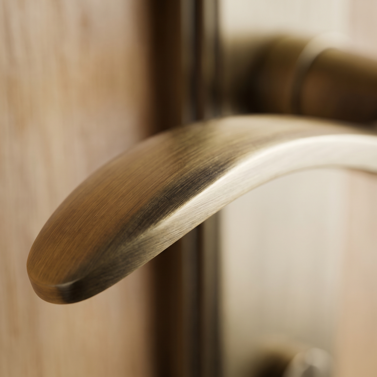 Heritage HOW1330 Antique Brass Howard Bathroom Handles