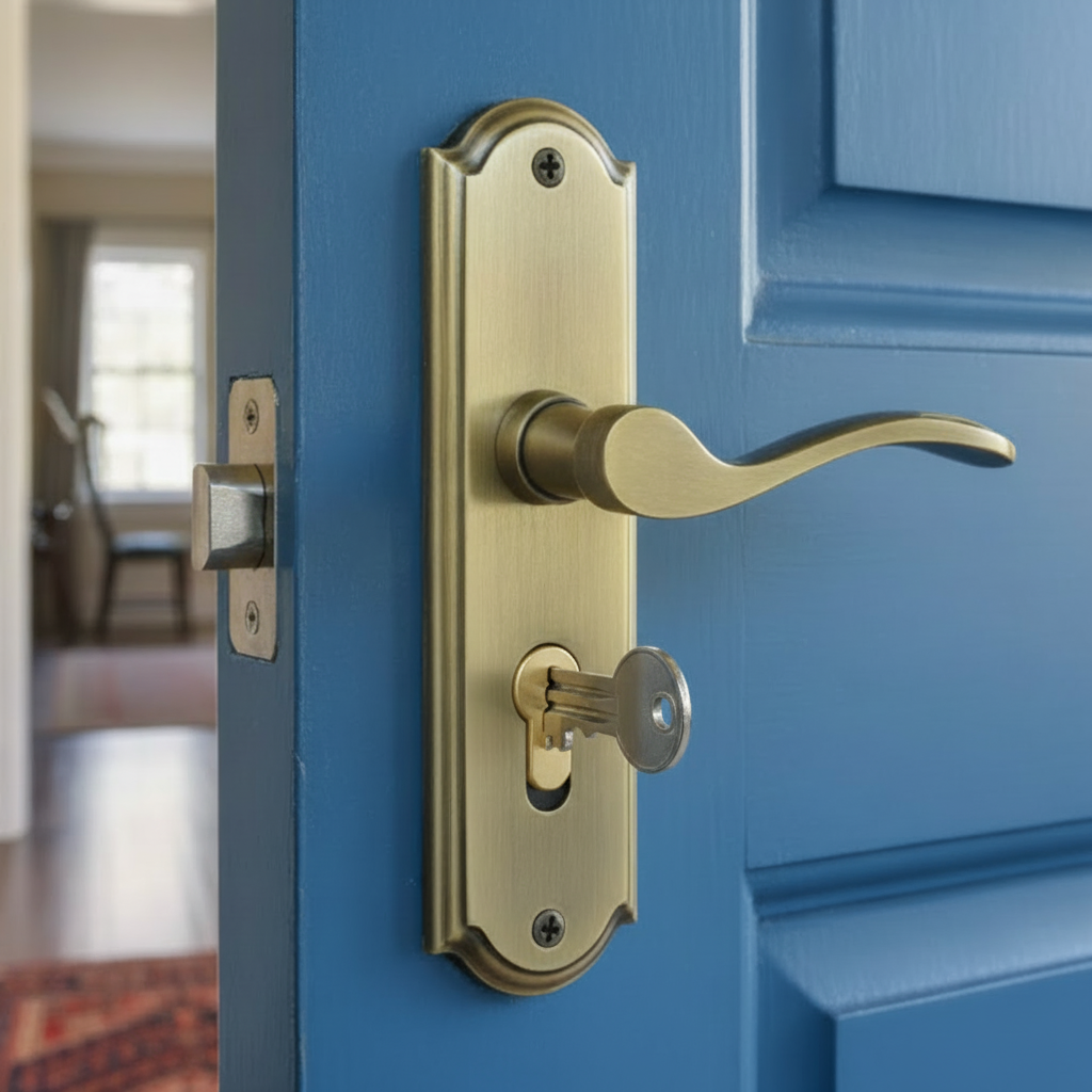 Heritage HOW1348 Antique Brass Howard Euro Handles