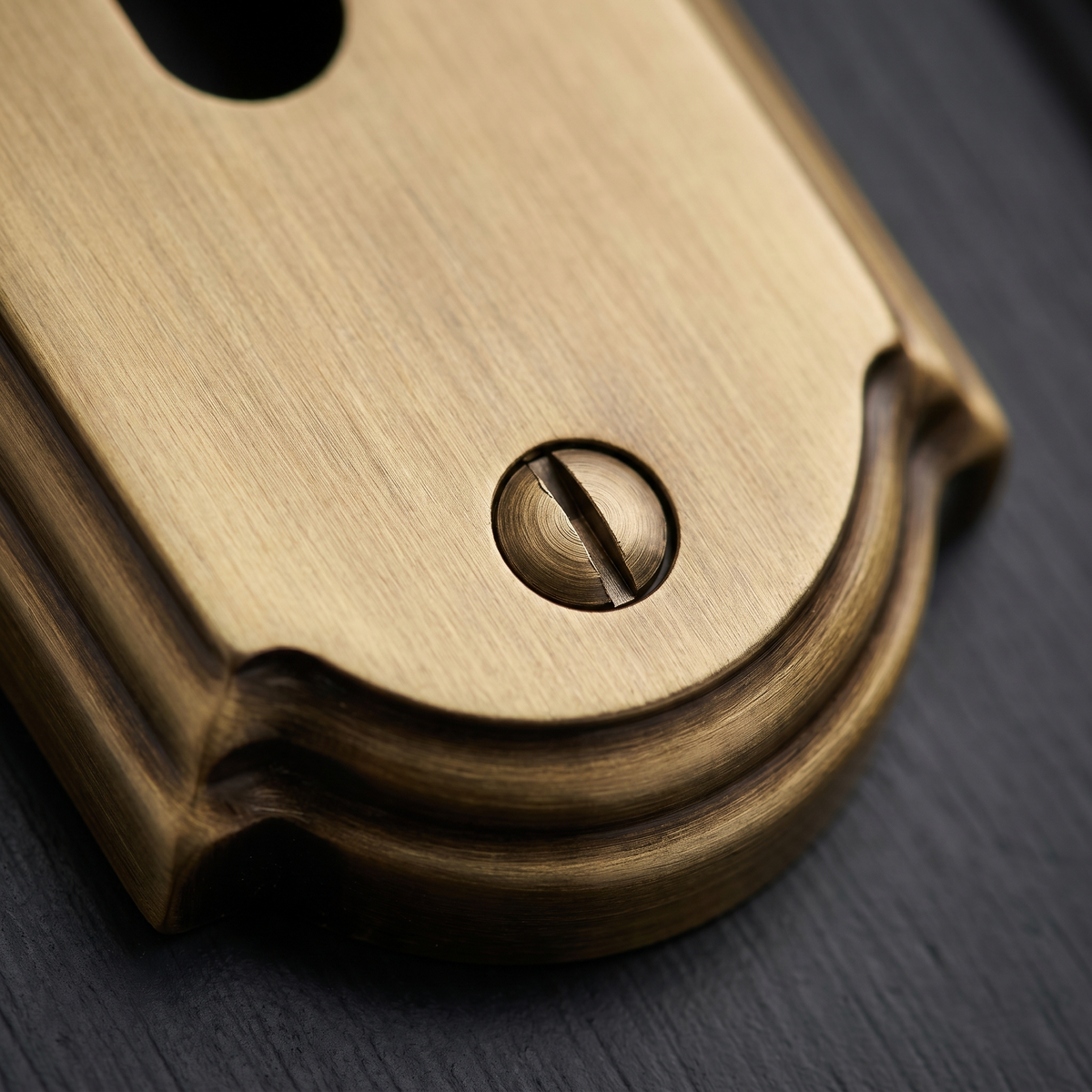 Heritage HOW1348 Antique Brass Howard Euro Handles