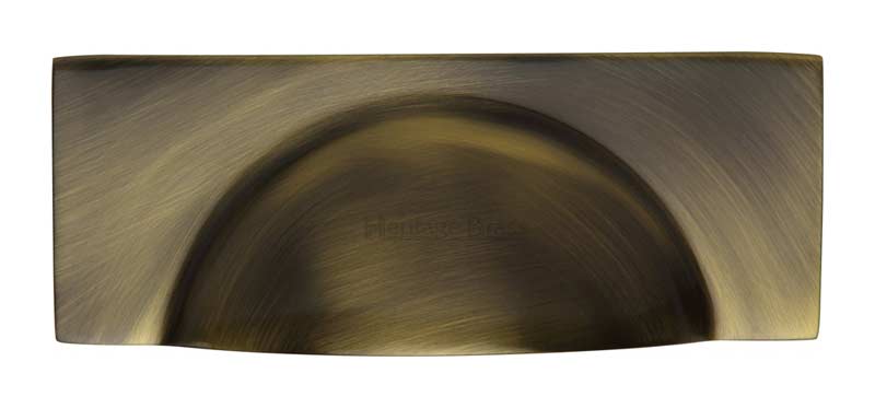 Heritage C2764 Antique Brass Concealed Fix Drawer Pull