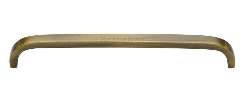 Heritage C1800 Antique Brass D Shaped Cabinet Handle