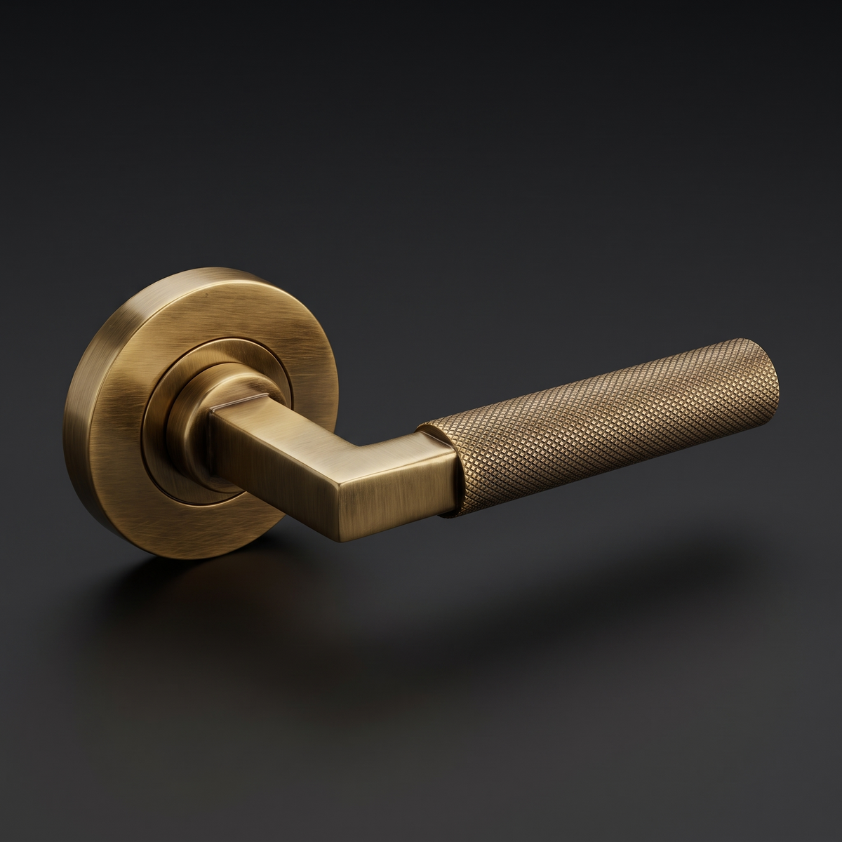 Heritage RS2260-AT Antique Brass Signac Door Handles