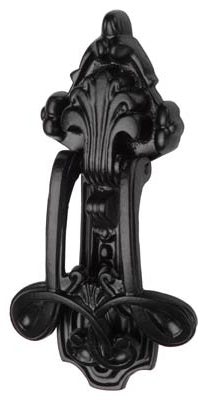 Black Antique Iron Tudor Decorative Front Door Knocker 204mm