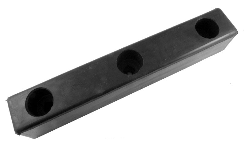 Extra Long Black Heavy Duty Door Stop or Buffer