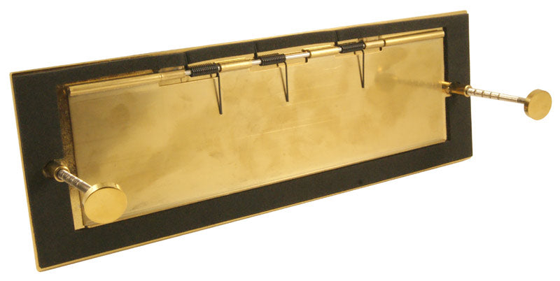 PVD Brass Plated Letter Plate 306x104mm