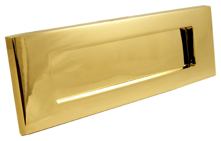 PVD None Tarnish Brass Letter Box 254x81mm