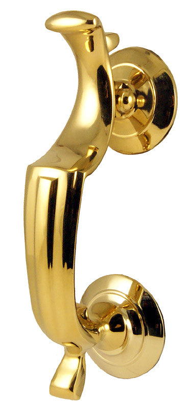 Doctor Knocker PVD Brass 187x32mm
