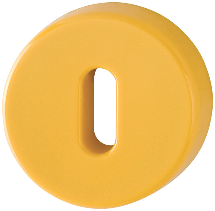 Coloured Nylon Key Escutcheons In Pairs
