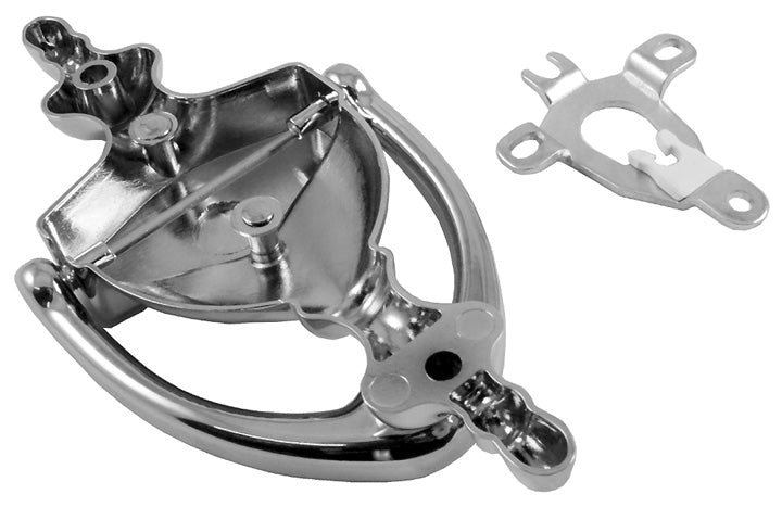Hoppe Polished Chrome Traditional Urn uPVC Door Knocker