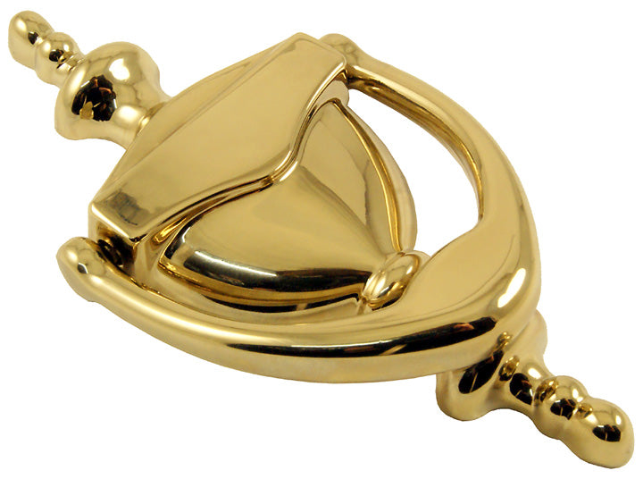 Hoppe Polished Brass Traditional Urn Door Knocker