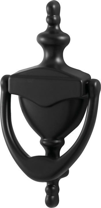 Hoppe Black Traditional Urn Door Knocker
