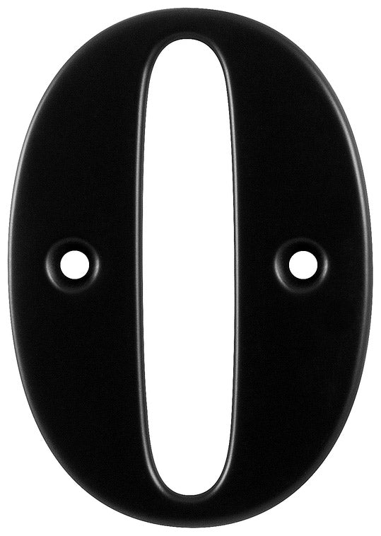 Hoppe Black Door Numerals and Letters