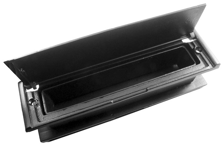 Black Antique Telescopic uPVC Letter plate 270x71mm