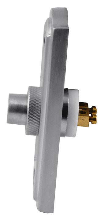 Sloane Satin Chrome Bell Push 81x31mm