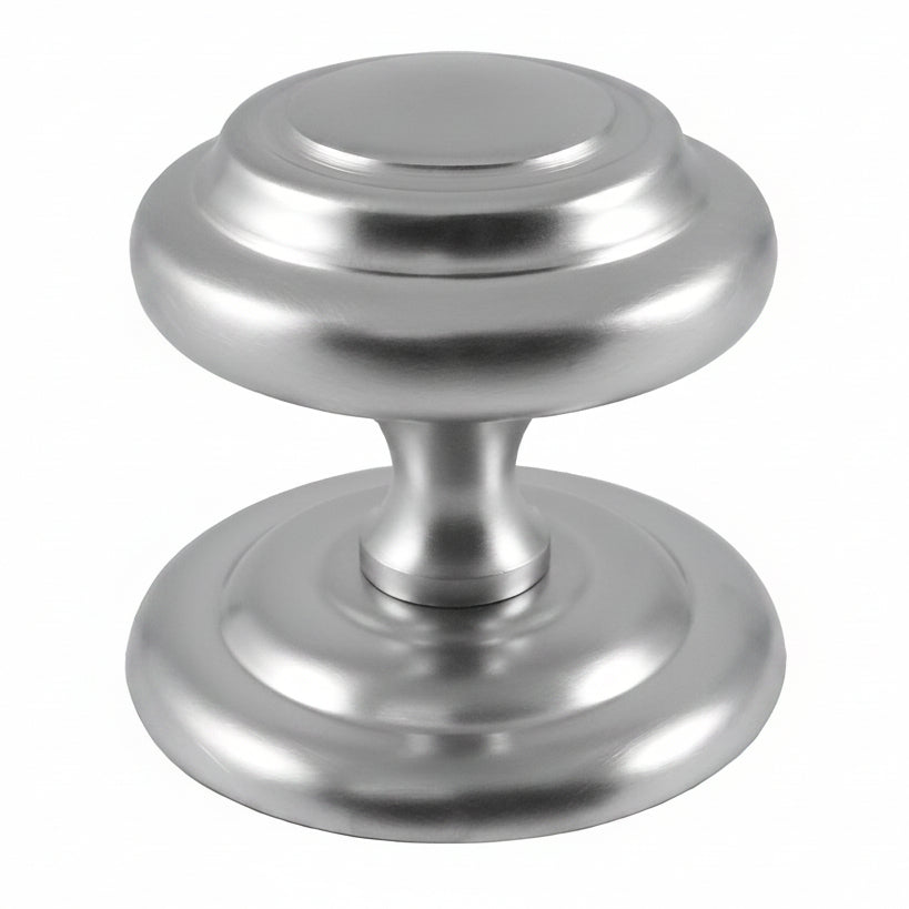 Sloane Satin Chrome Centre Door Knob 102mm