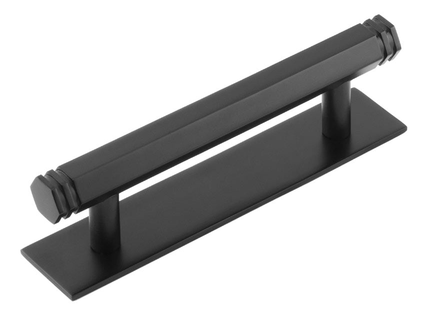 Hoxton Fanshaw Cabinet Handle Plain Backplate 140x30mm