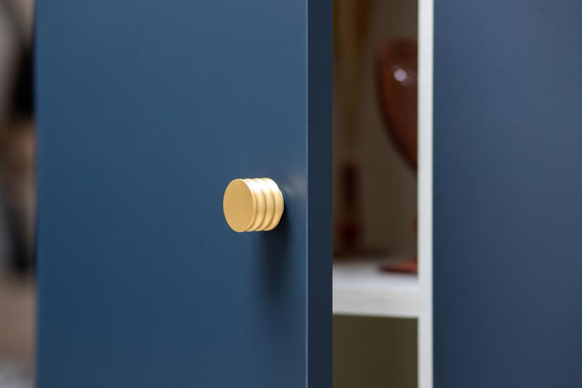 Hoxton Sturt Grooved Cabinet Knob 40mm