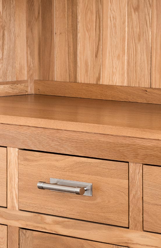 Hoxton Sturt Grooved Cabinet Handle 96mm