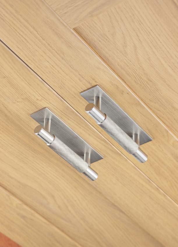 Hoxton Taplow Knurled Cabinet Handle 96mm