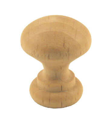 Beech Cupboard Knob