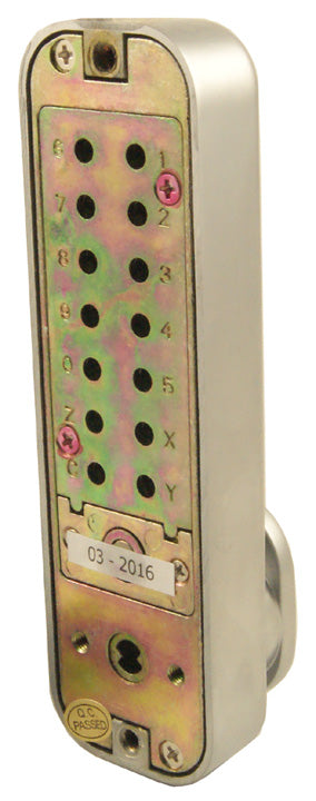 Arrone Digital Lock with Holdback Matt Chrome